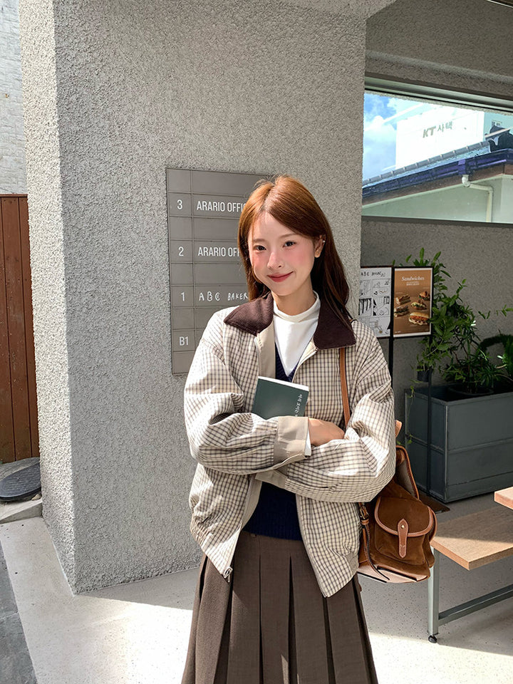 Vintage Pleat Midi Skirt WSMS0331