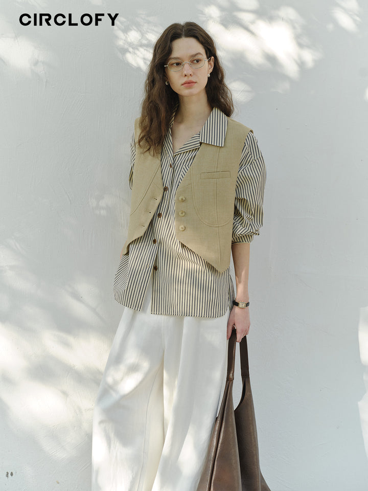 Heritage Stripe Relaxed Shirt CCSS0147