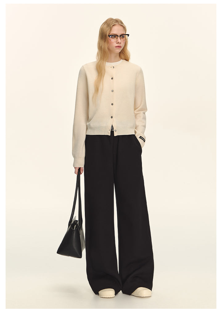 Luxe Wool Button-Up Cardigan CVWC0152