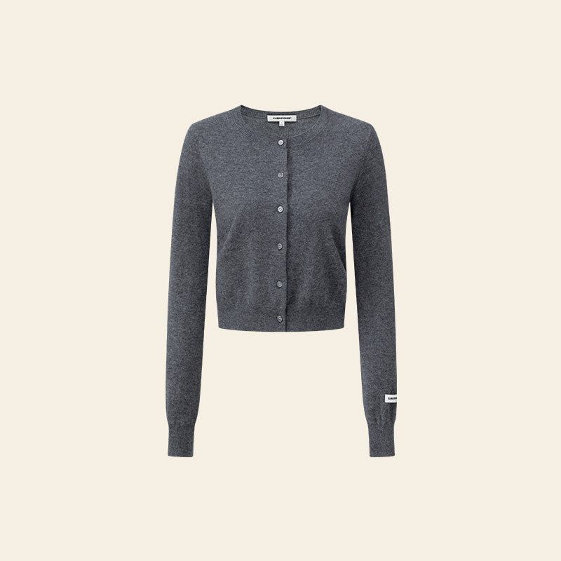 Luxe Wool Button-Up Cardigan CVWC0152