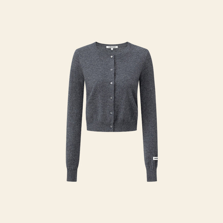 Luxe Wool Button-Up Cardigan CVWC0152