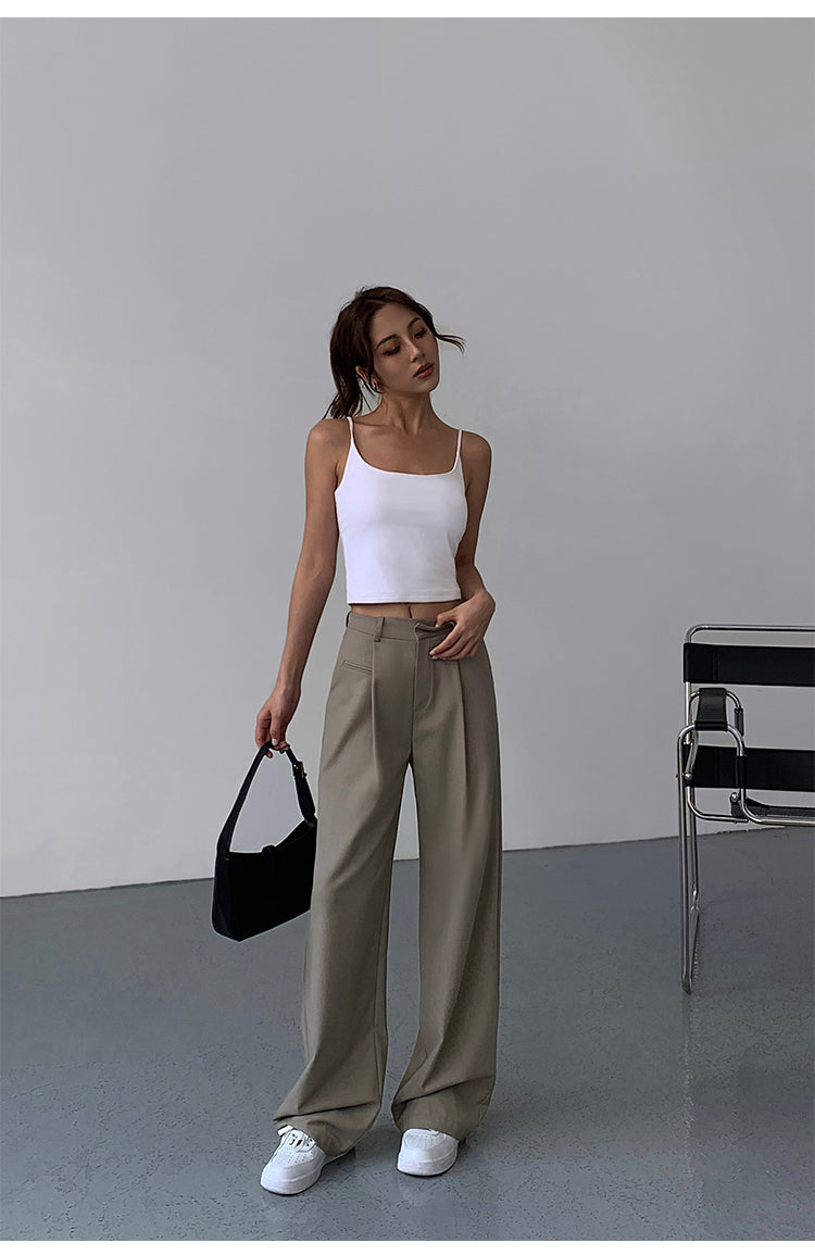 SoftLine Tailored Wide-Leg Trousers NHWT0206