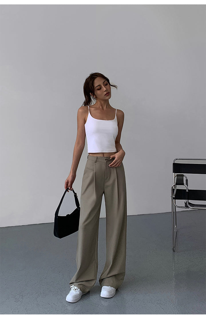 SoftLine Tailored Wide-Leg Trousers NHWT0206