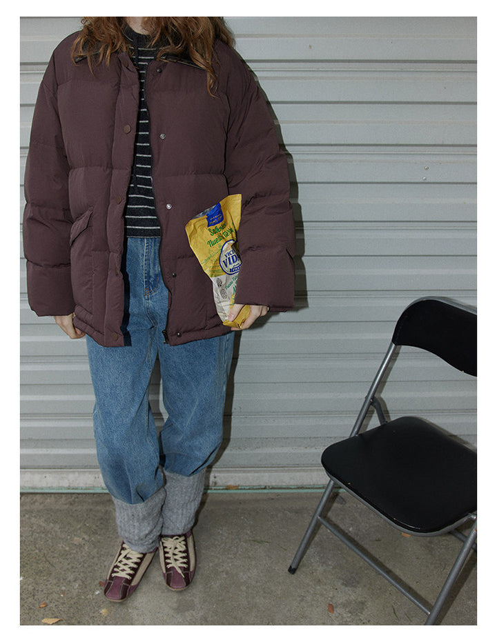 Classic Oversized Down Puffer Jacket BMPJ0302