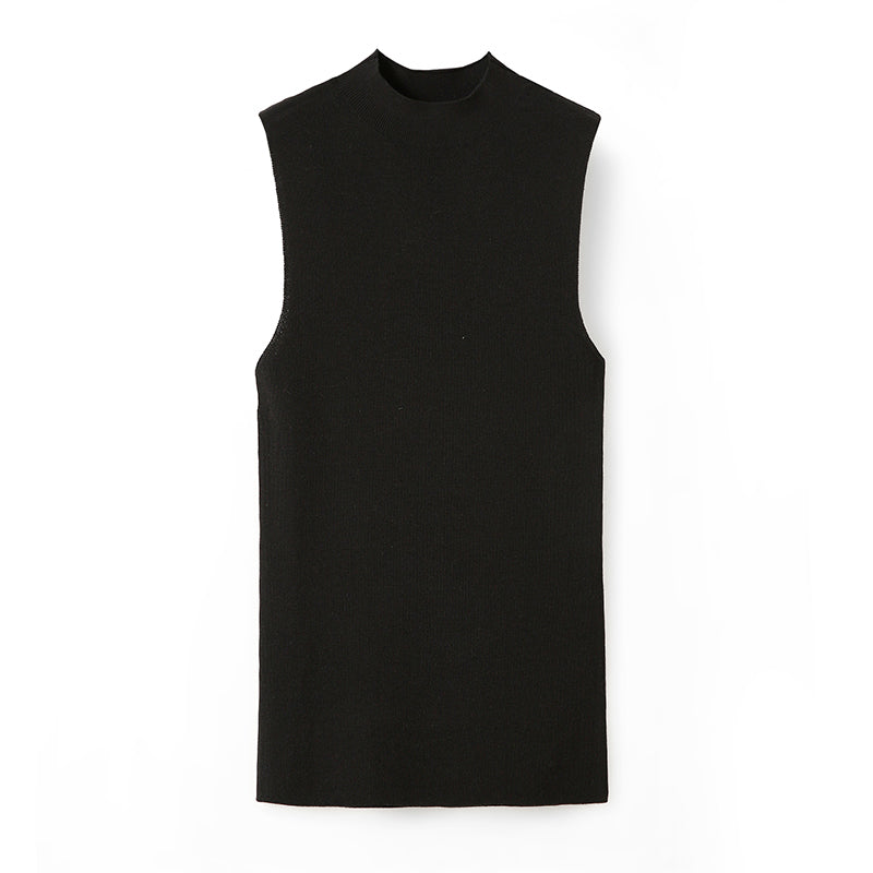 SilkBlend Mock Neck Tank Top SCMT0170