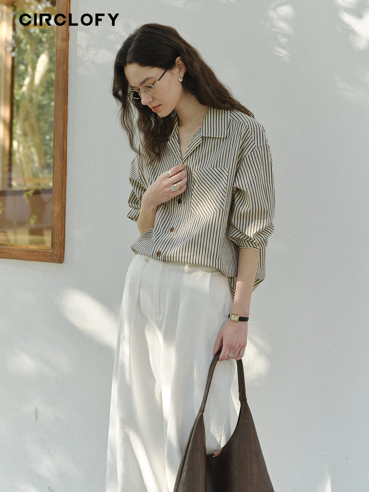 Heritage Stripe Relaxed Shirt CCSS0147