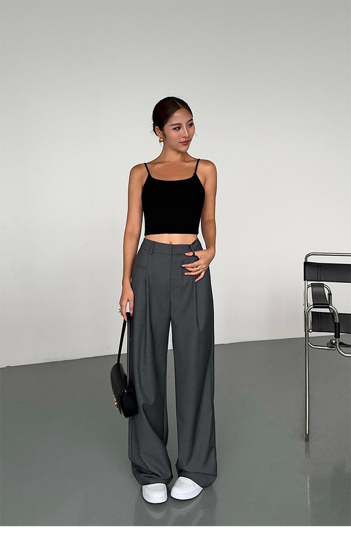 SoftLine Tailored Wide-Leg Trousers NHWT0206