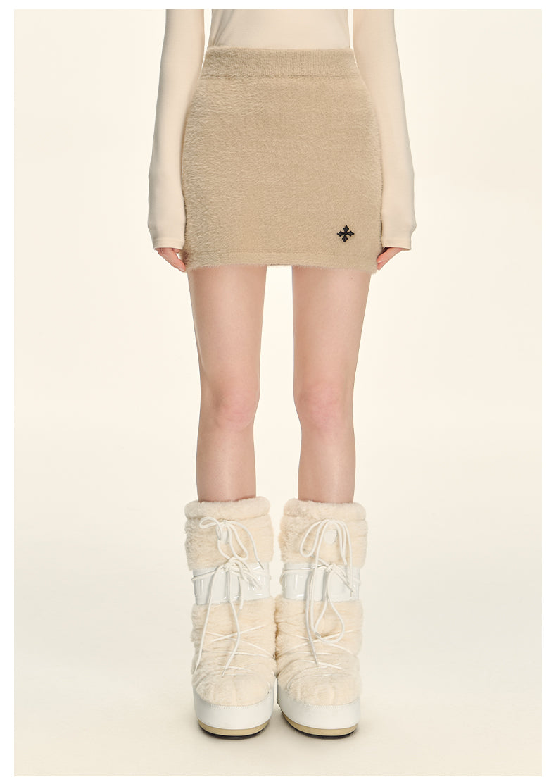 SoftTouch Knit Cardigan & Skirt Set CVCS0153