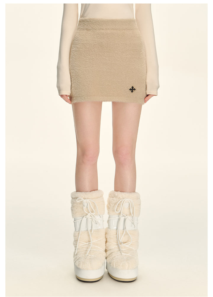 SoftTouch Knit Cardigan & Skirt Set CVCS0153