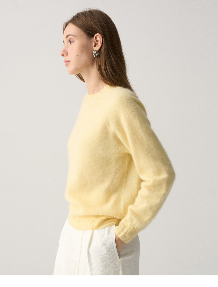 Pure Cloud Wool Knit Sweater SSKS0324
