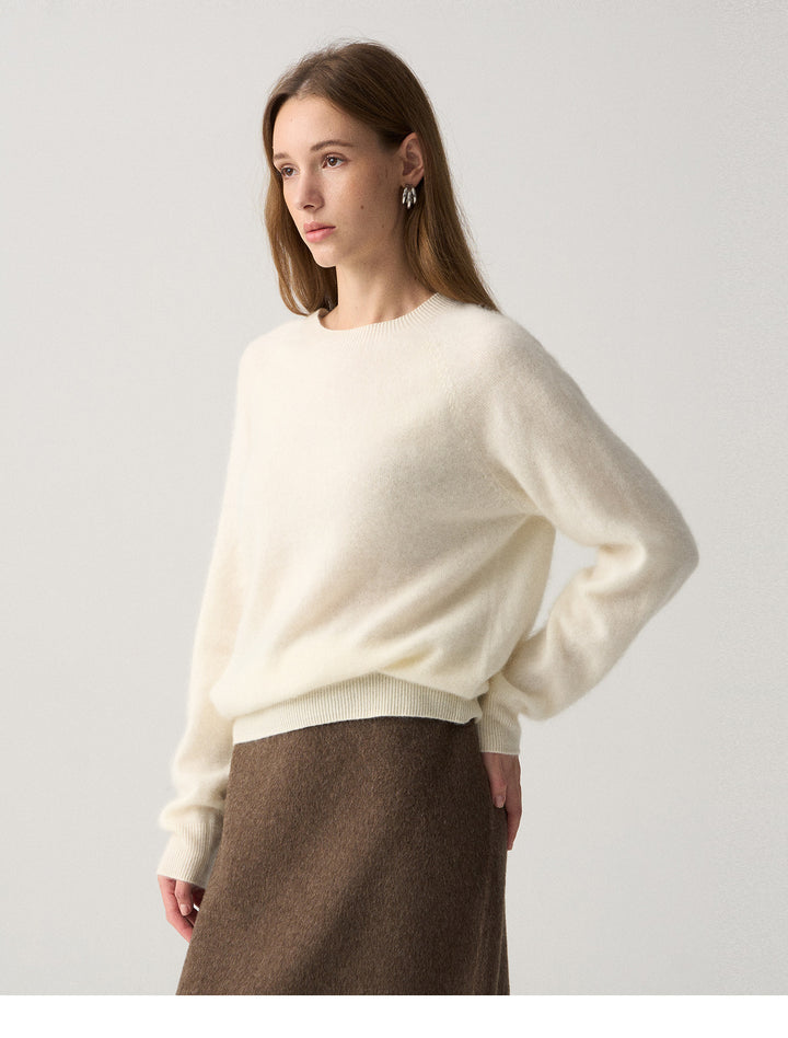 Pure Cloud Wool Knit Sweater SSKS0324