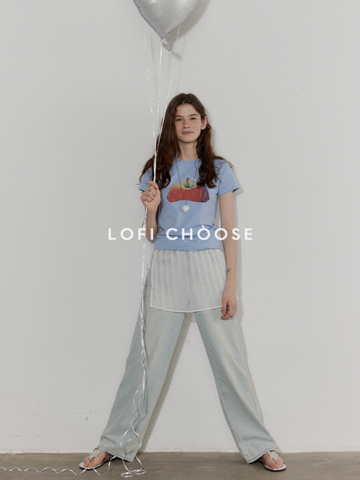 Cosmic Apple Graphic Tee LCAT0213
