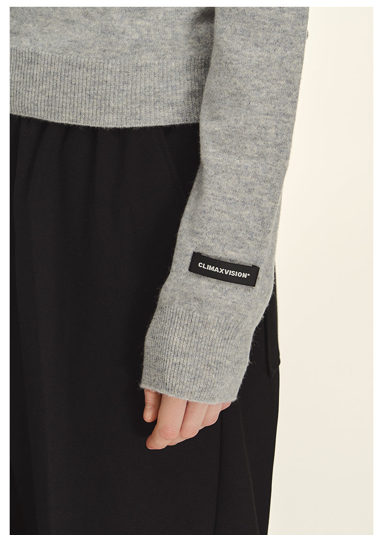 Luxe Wool Button-Up Cardigan CVWC0152