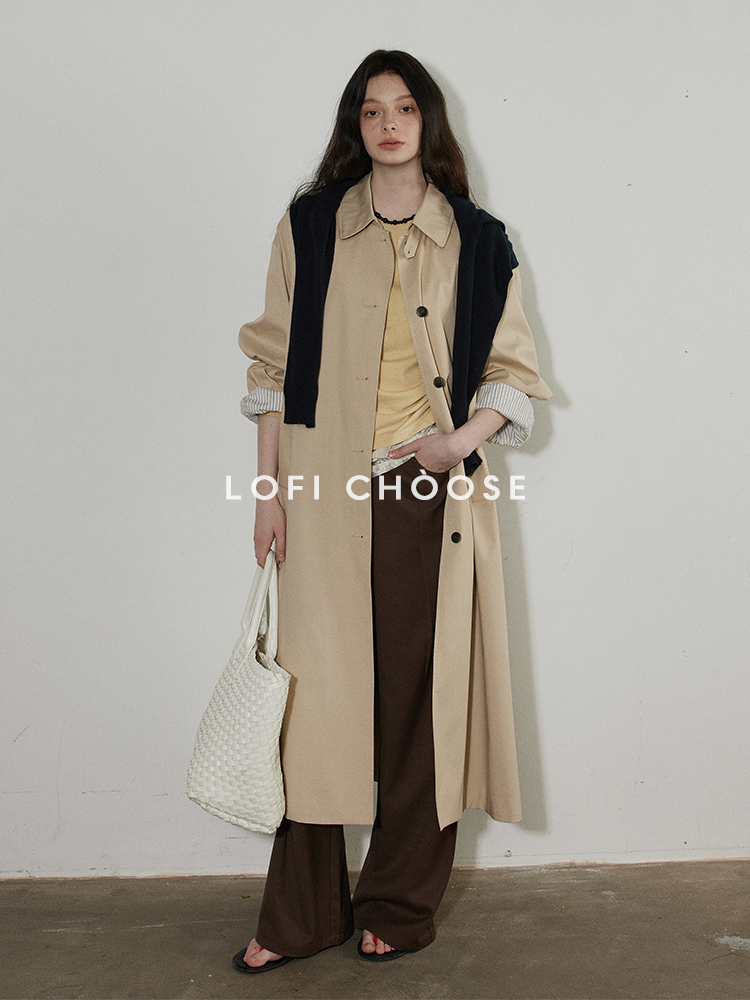 Spring Ease Trench Coat LCTC0163
