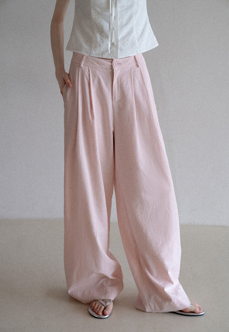BohoCharm Shell Embellished Wide-Leg Pants EKWP0204