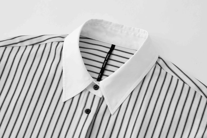 Coastal Line Oversized Shirt SSOS0186