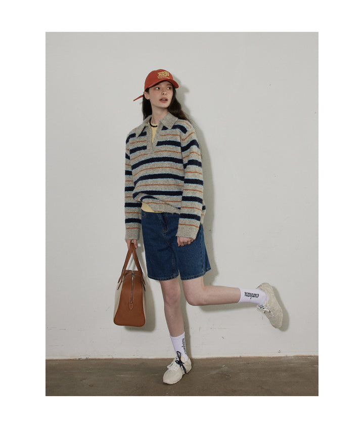 DenimEase Bermuda Shorts LCBS0212