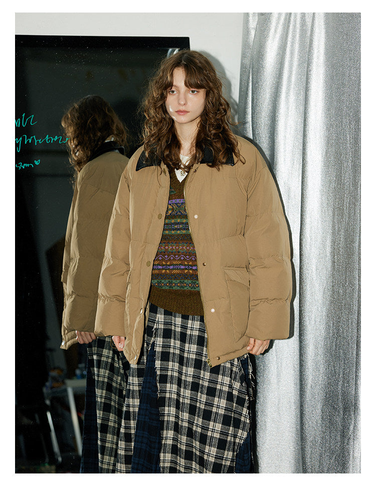 Classic Oversized Down Puffer Jacket BMPJ0302