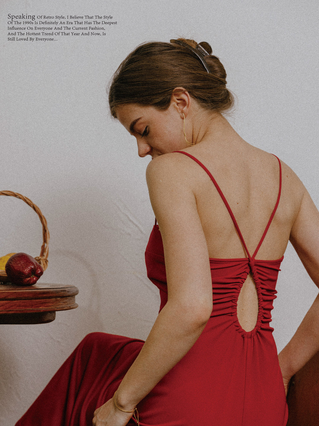 Timeless Scarlet Evening Dress SCED0113