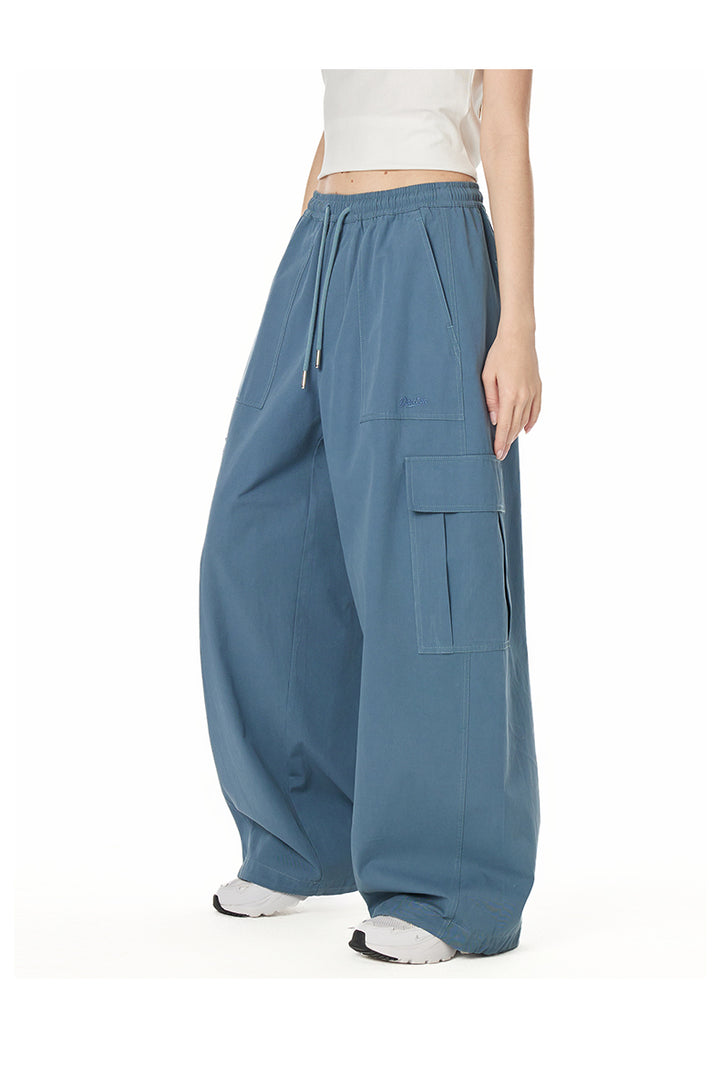 Urban Street Cotton Cargo Wide-Leg Pants TSCP0277