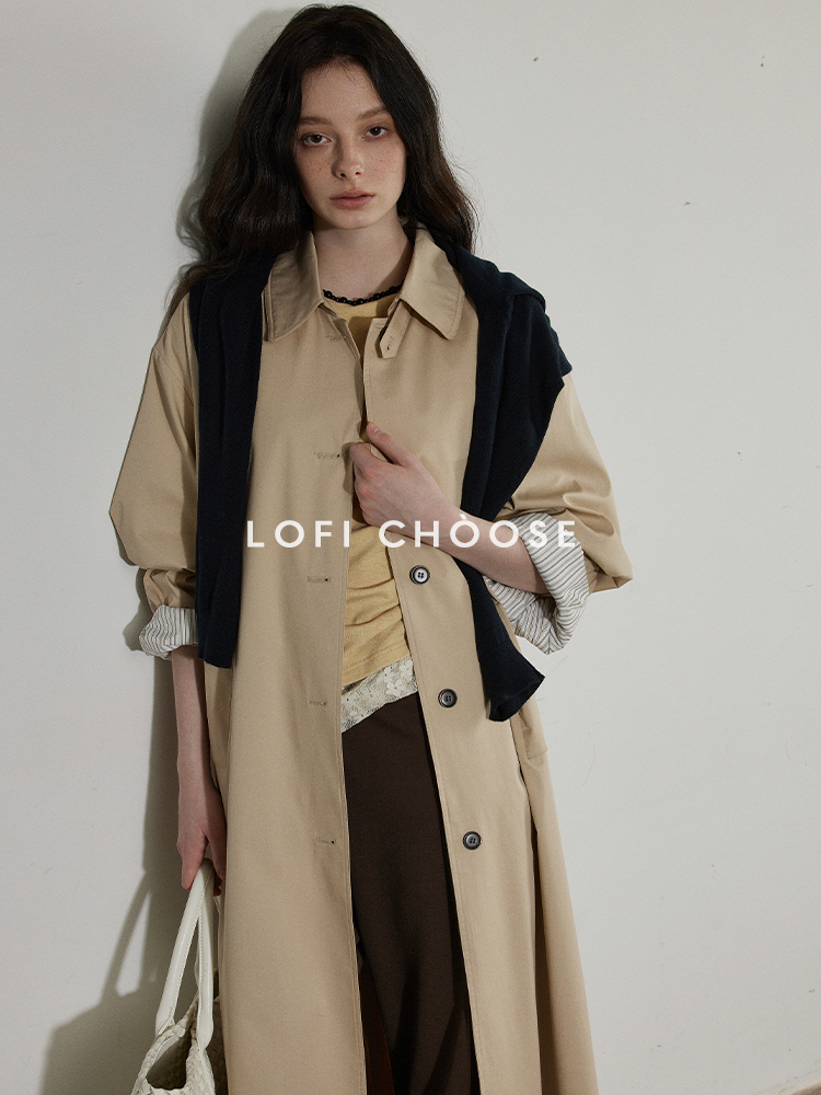 Spring Ease Trench Coat LCTC0163