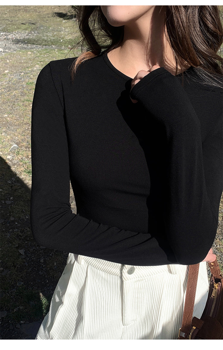 Sculpted Fit Cropped Long Sleeve NHLS0259