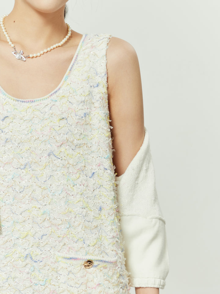 Sugar boucle Tweed Set LLTS0175