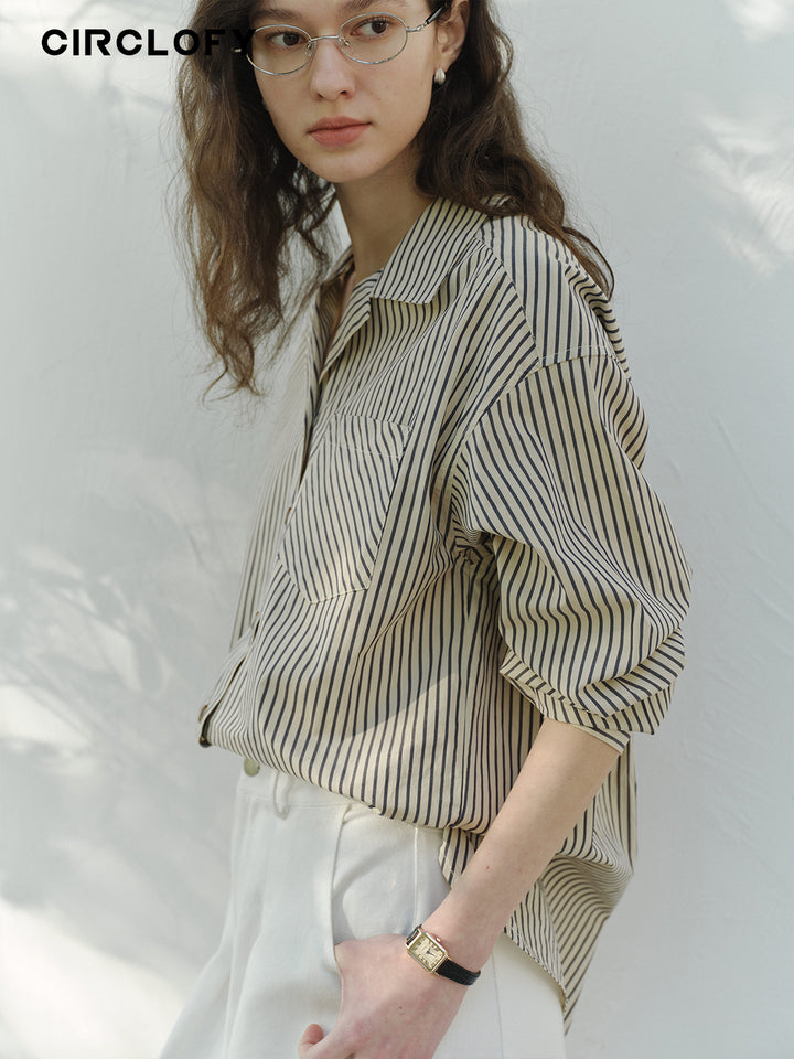 Heritage Stripe Relaxed Shirt CCSS0147