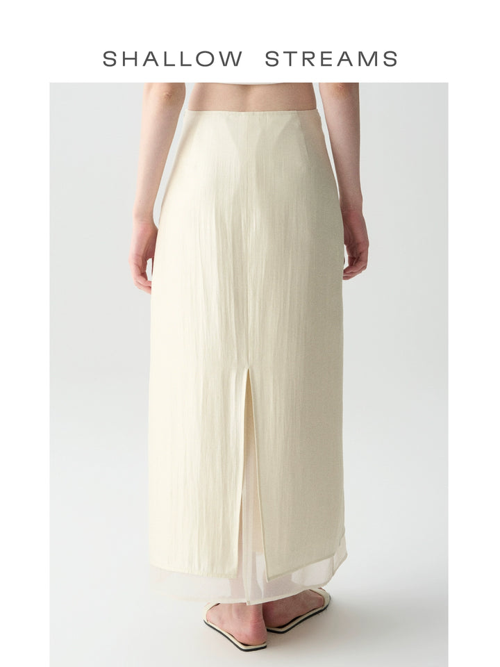 Pearl Drift Organza Skirt SSPS0220