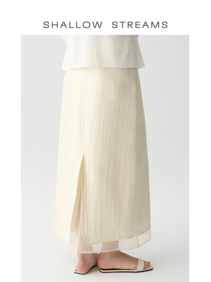 Pearl Drift Organza Skirt SSPS0220