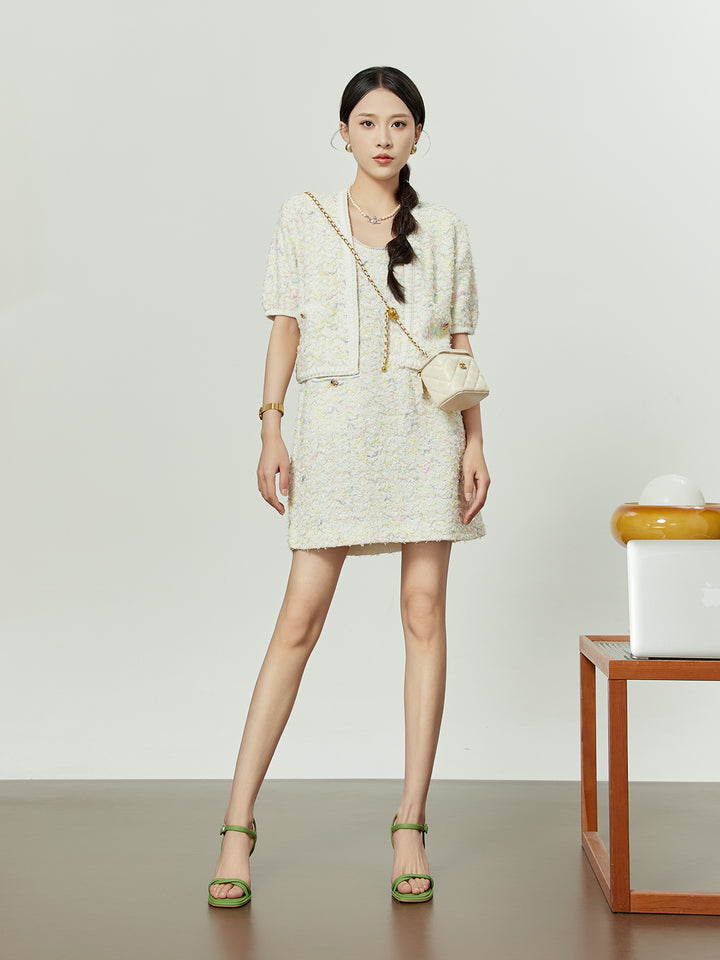 Sugar boucle Tweed Set LLTS0175