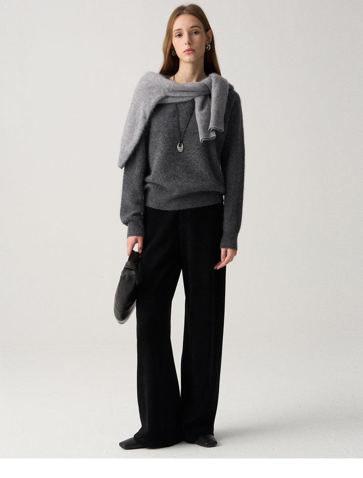 Pure Cloud Wool Knit Sweater SSKS0324