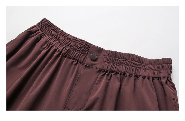 Street Relaxed Wide-Leg Banding Pants TSBP0276