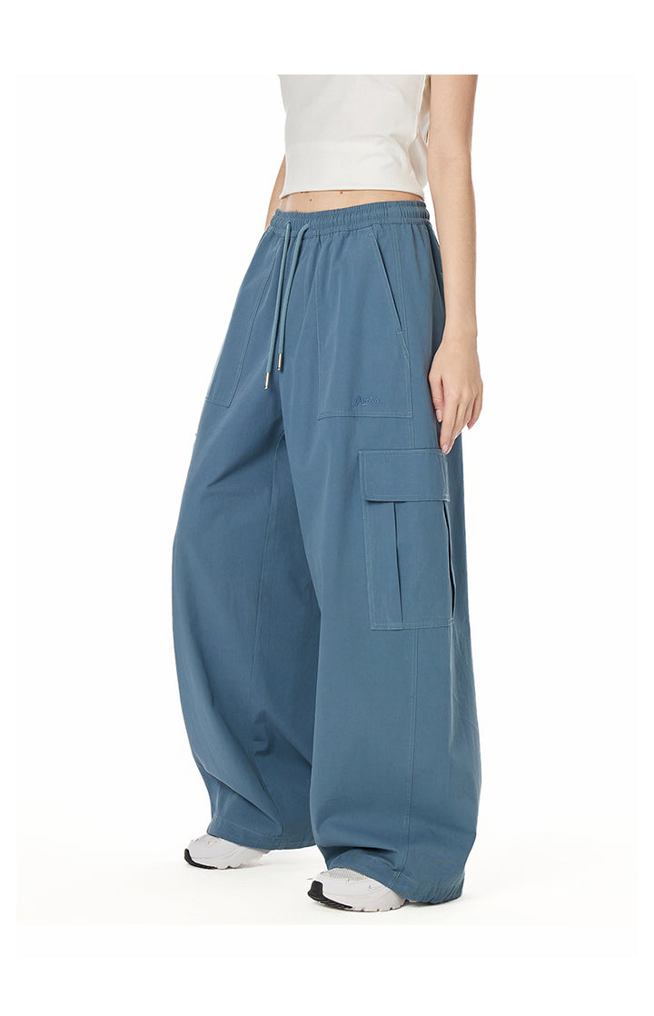 Urban Street Cotton Cargo Wide-Leg Pants TSCP0277