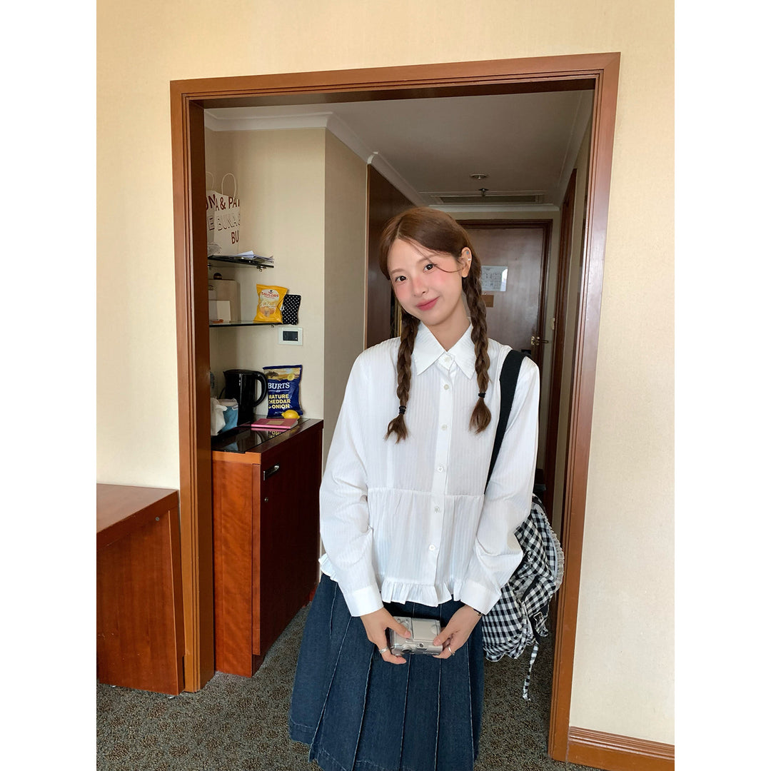 Pure Muse Frill Blouse WSFB0333