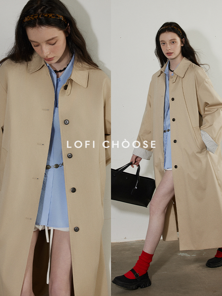 Spring Ease Trench Coat LCTC0163