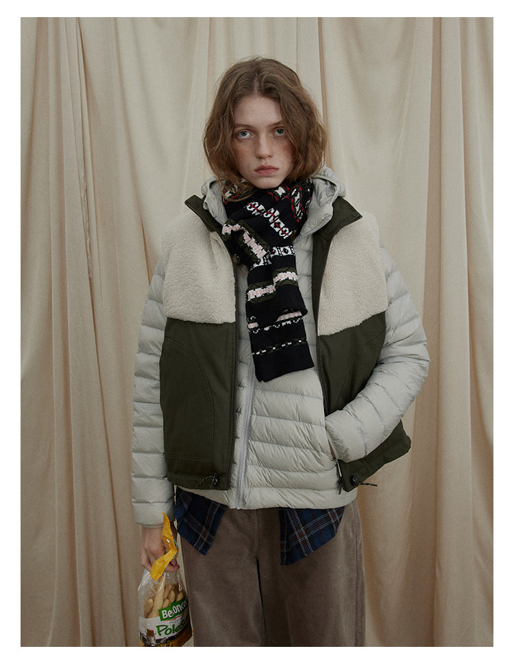 Olive Sherpa-Panel Utility Vest BMUV0298