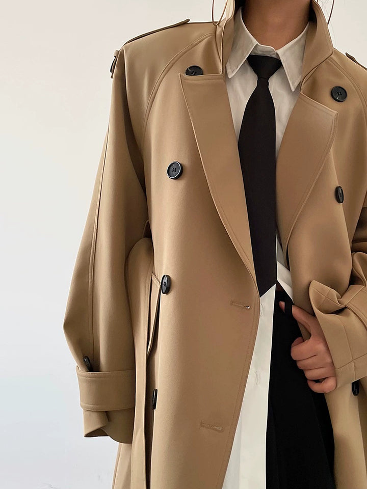 Double-Breasted Trench Coat ACTC0001