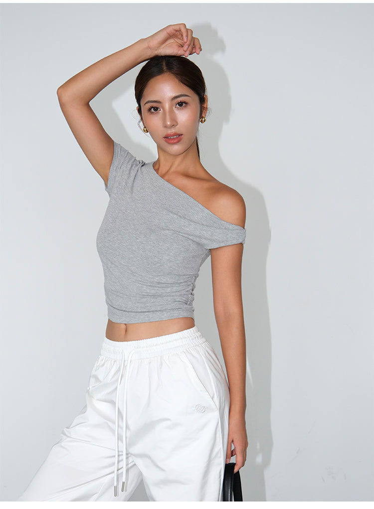 AsymSoft One-Shoulder Tee NHST0189