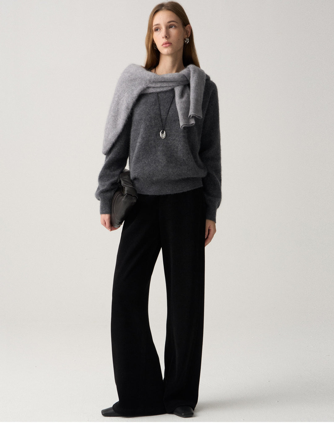 Pure Cloud Wool Knit Sweater SSKS0324