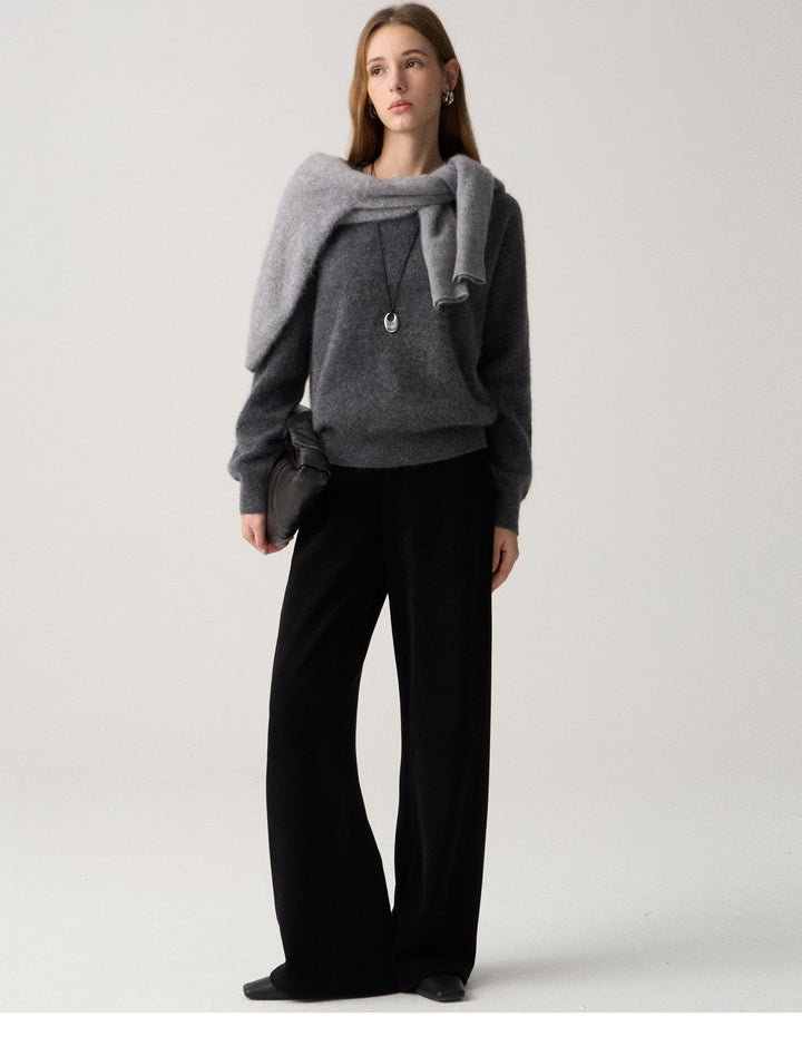 Pure Cloud Wool Knit Sweater SSKS0324