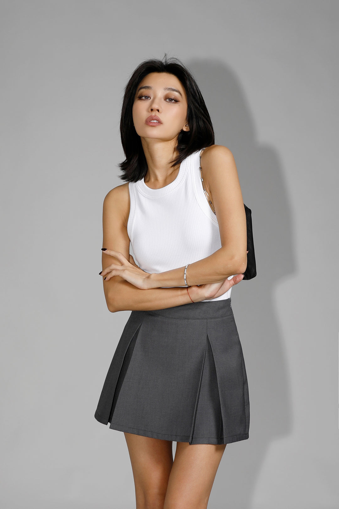Classic Pleated Mini Skirt MSMS0257