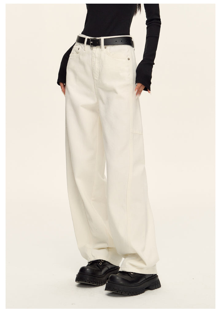 CloudEase Wide-Leg Denim Pants CVDP0158