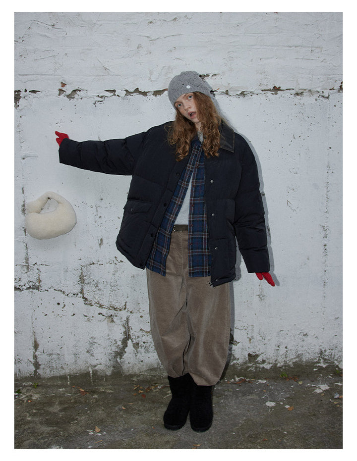 Classic Oversized Down Puffer Jacket BMPJ0302