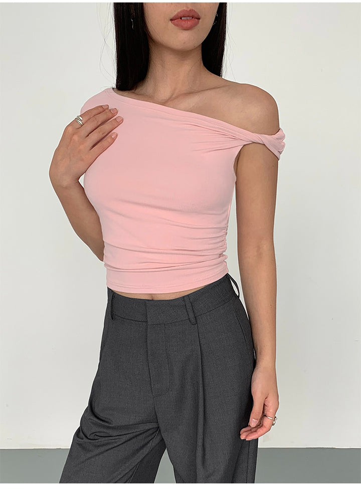 AsymSoft One-Shoulder Tee NHST0189