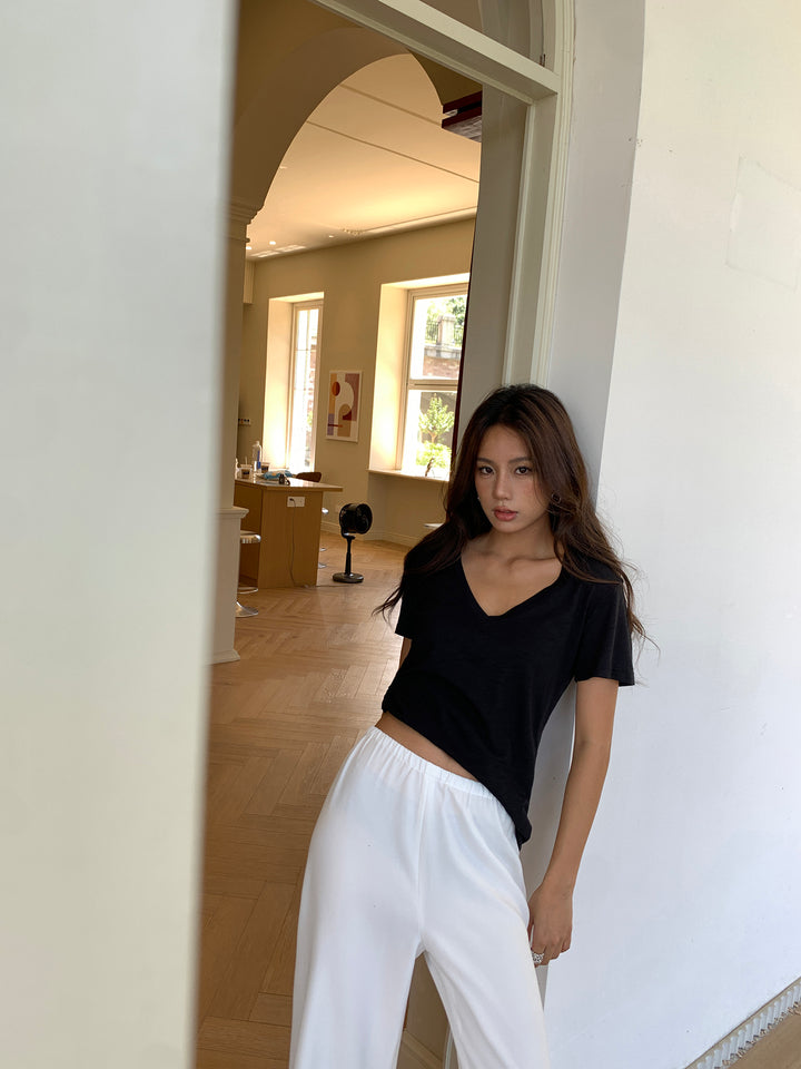 Soft V-Neck Daily Tee DGDT0202