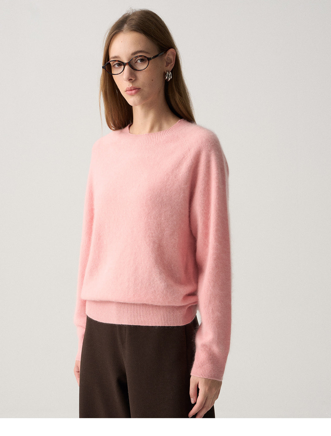 Pure Cloud Wool Knit Sweater SSKS0324