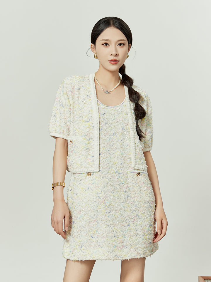 Sugar boucle Tweed Set LLTS0175