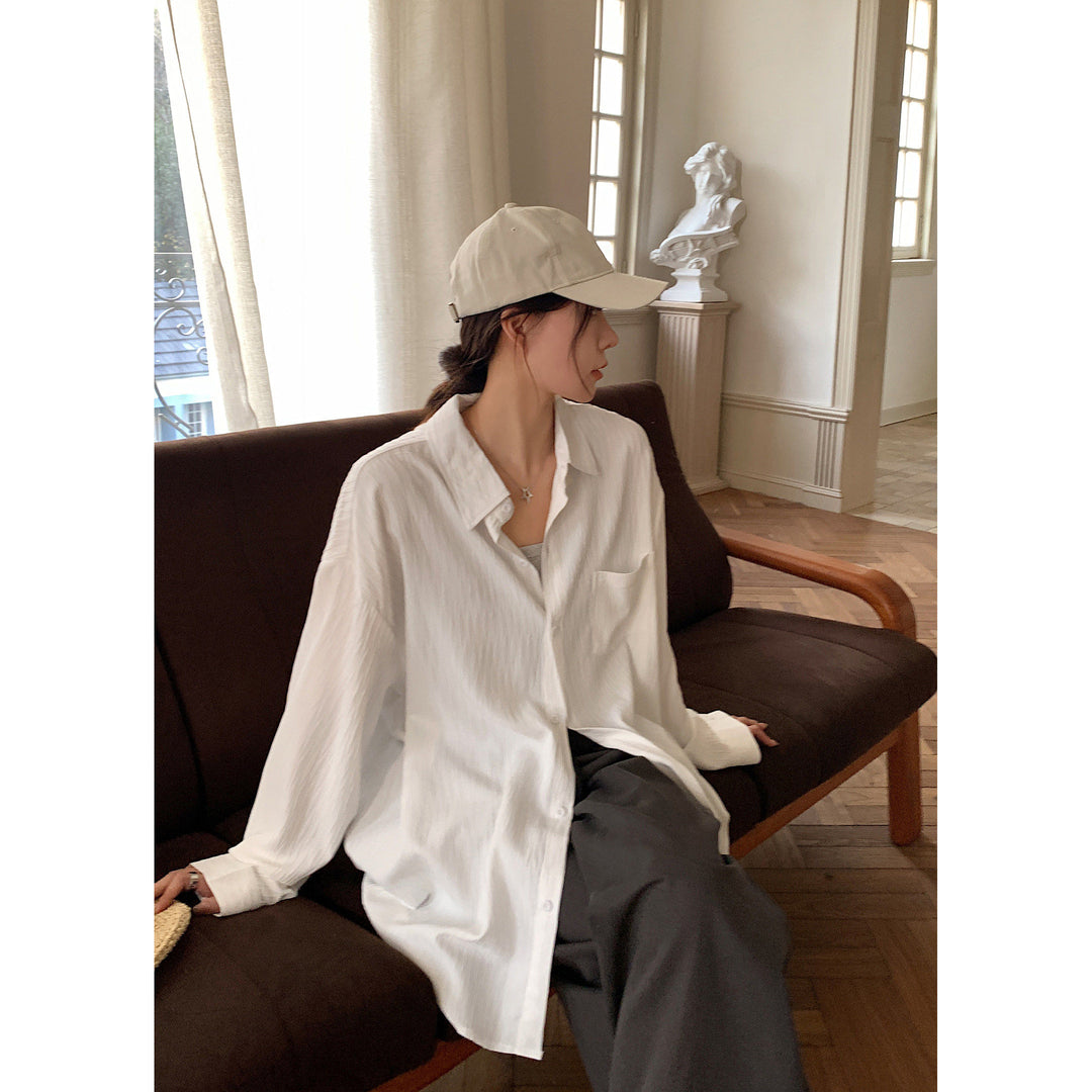 Cloud Veil Crinkle Shirt VWCS0341