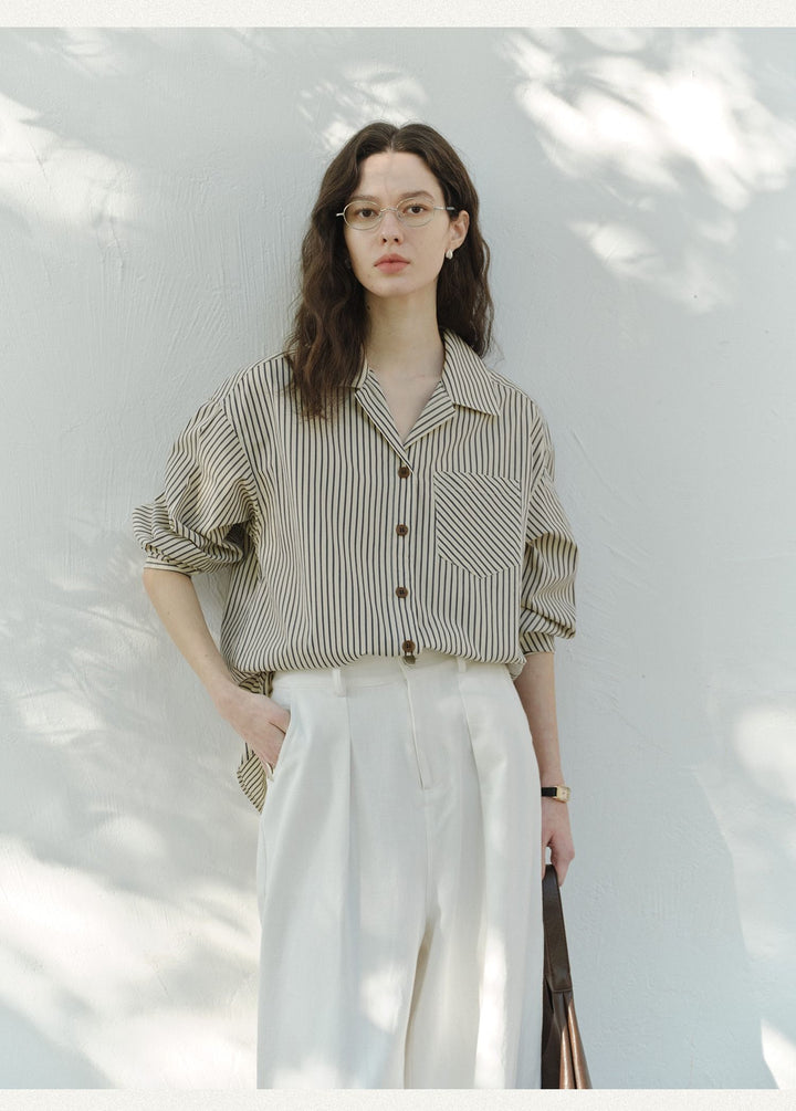 Heritage Stripe Relaxed Shirt CCSS0147